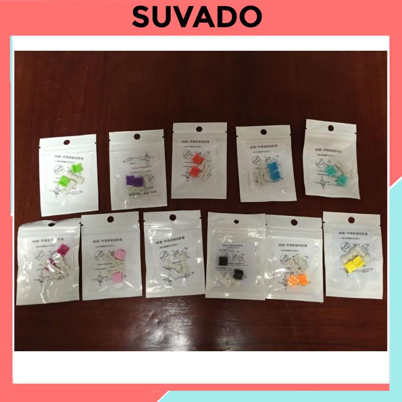 NÚT BẢO VỆ cáp sạc, tai nghe chống đứt gãy phụ kiện bảo vệ cáp sạc dễ thương