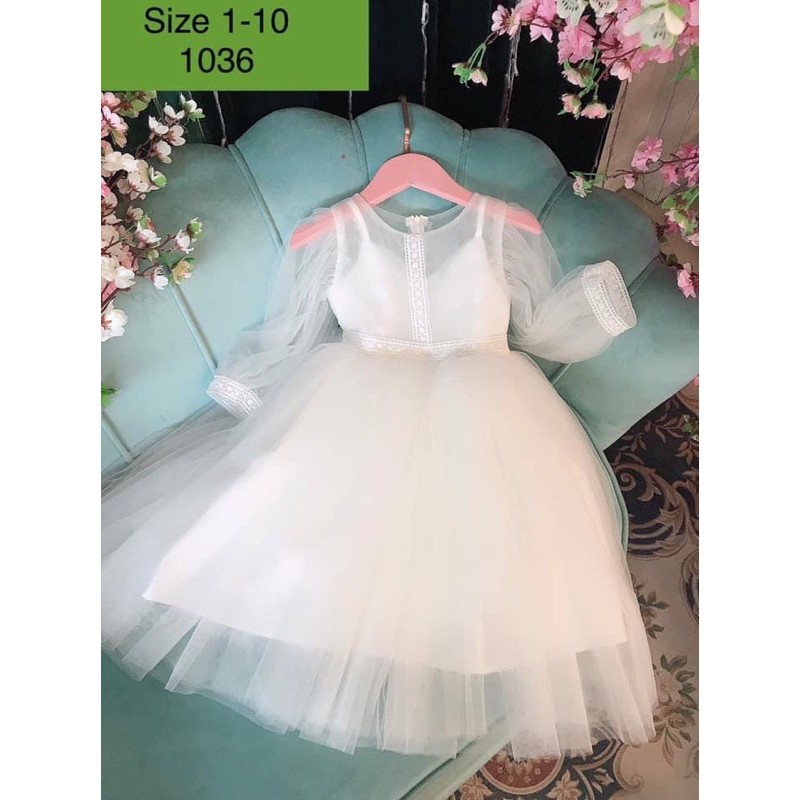ĐẦM CÔNG CHÚA VOAN LƯỚI SIZE 10-32KG