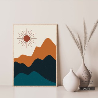 🌈Cực Hot ! Tranh mới Hot nhất Tháng 4 - Tranh trang trí nội thất tông màu pastel - Tranh Canvas siêu nhẹ [D001]