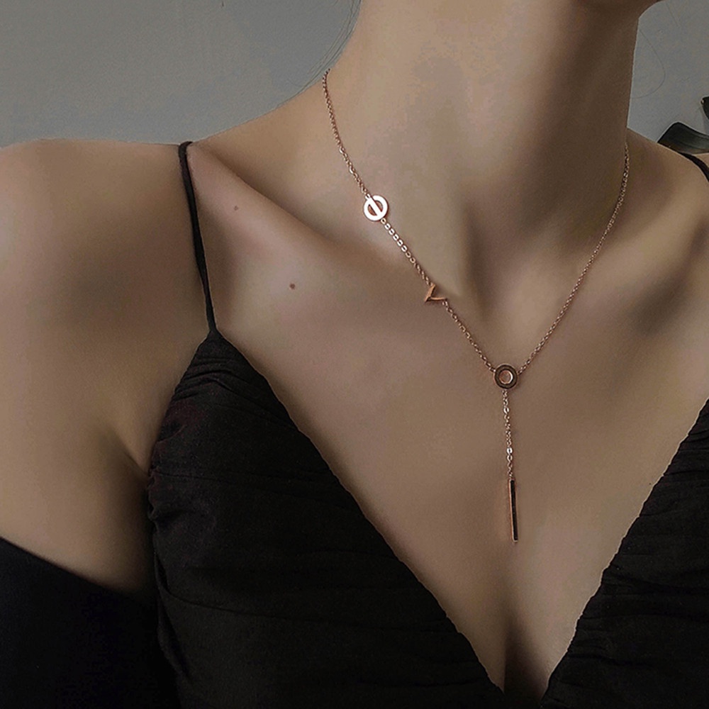 【COD】Vòng cổ Mặt Chữ Love Thời Trang Dành Cho Nữ