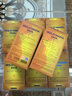 GOLD MAMA DHA ( Vitamin bà bầu tổng hợp )