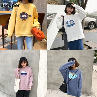 Áo sweatshirt phong cách Hàn Quốc