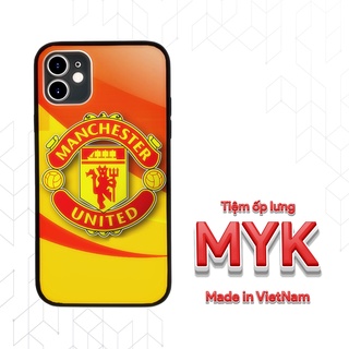 Ốp lưng logo CLB Manchester United cho Iphone 5 6 7 8 Plus 11 12 Pro Max X Xr 93