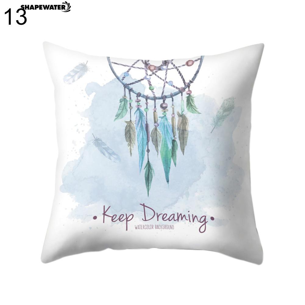 Gối tựa trang trí sofa , phòng ngủ , văn phòng. hình dreamcatcher