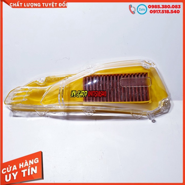 COMBO LỌC GIÓ ĐỘ VISION KÈM ỐP BẦU GIÓ TRONG SUỐT ZHIPAT (GẮN OK CẢ VISION 2020) Ảnh thật Sp