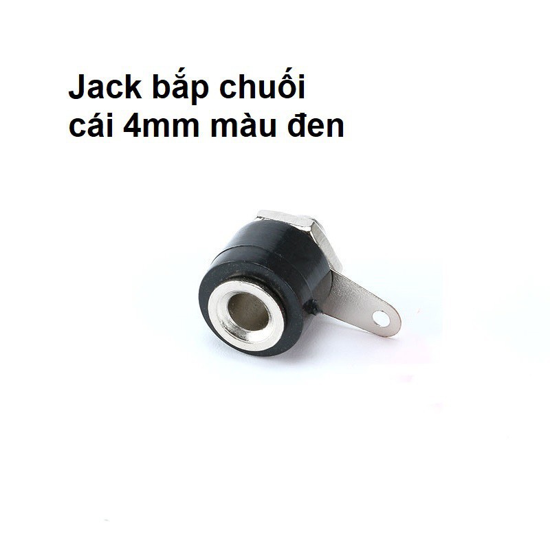 Jack Băp Chuối, Jack Cắm Loa 4mm Đực - Cái