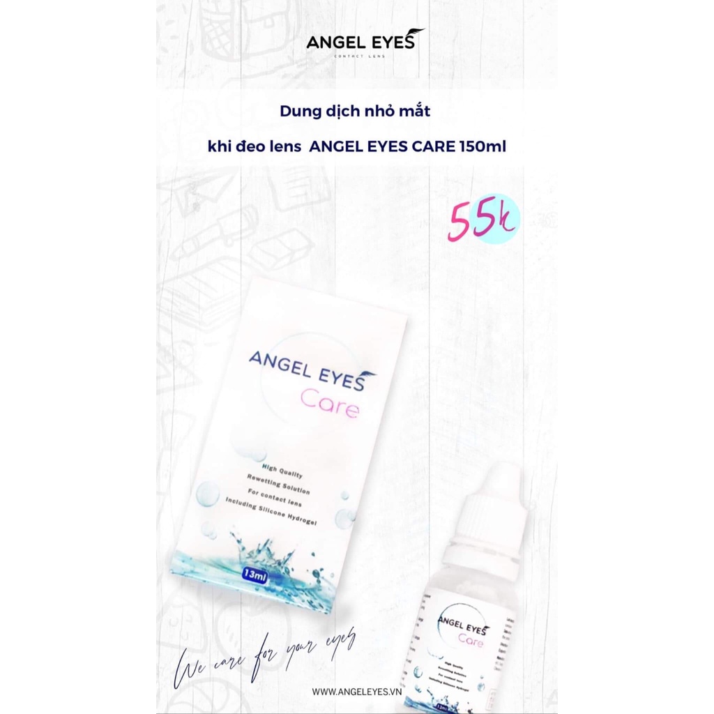 NƯỚC NHỎ MẮT LENS THƯƠNG HIỆU ANGEL EYES DÀNH CHO MẮT NHẠY CẢM DUNG TÍCH 13ML
