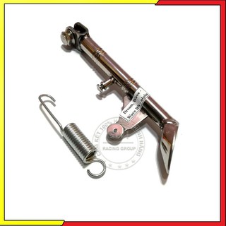 Chân Chống Inox Đặc Cho Wave, Dream, Sirius - Màu Bạc