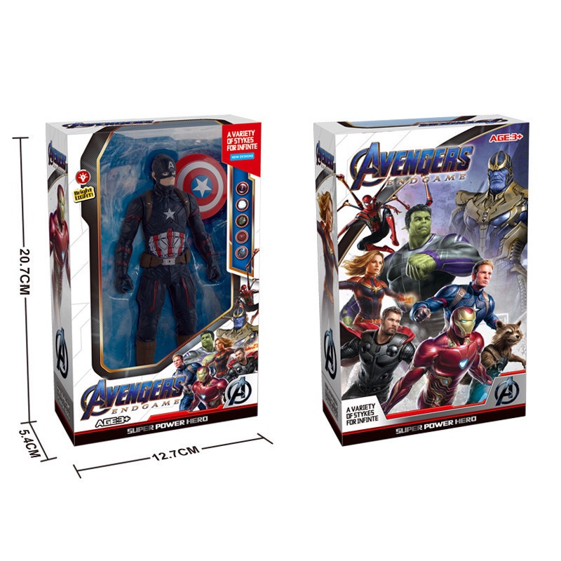 Đồ chơi siêu nhân, siêu anh hùng có đèn cho bé