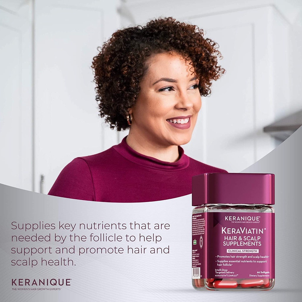 [LÔ M210105] KÊRANIQUE KÊRAVIATIN HAIR &amp; SCALP 60 VIÊN