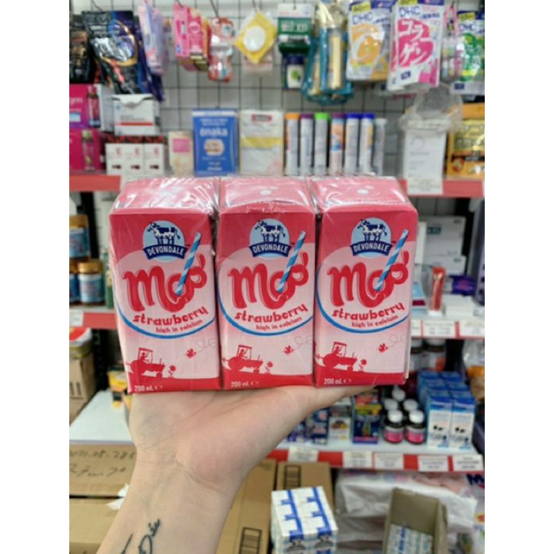 Lẻ 1 hộp Sữa tươi Devondale nguyên kem / dâu /socola nội địa Úc