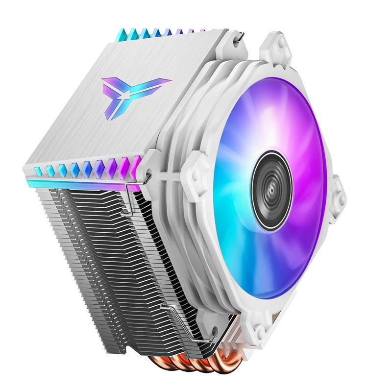 Tản nhiệt khí CPU Jonsbo CR-1400 White (Màu Trắng) LED RGB - 4 ống đồng, fan 9cm