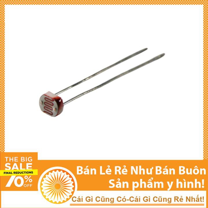 Quang Trở CDS 5mm (Cảm Biến Ánh Sáng 5mm)