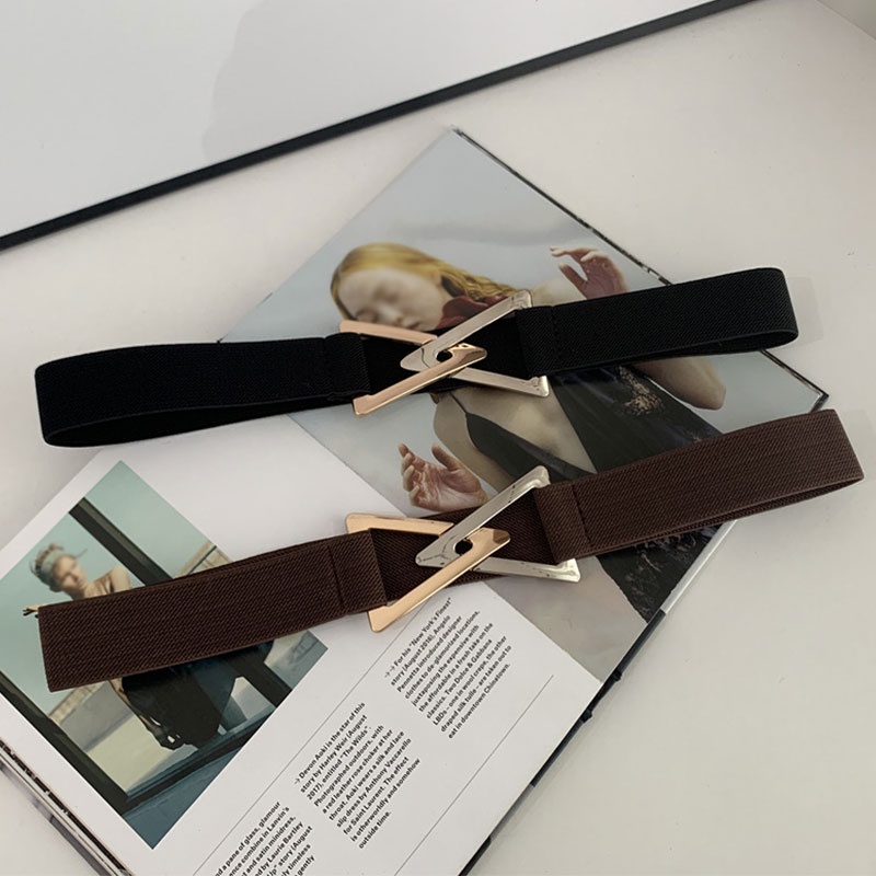 Thắt lưng co giãn kiểu dáng đơn giản thời trang dành cho nữ