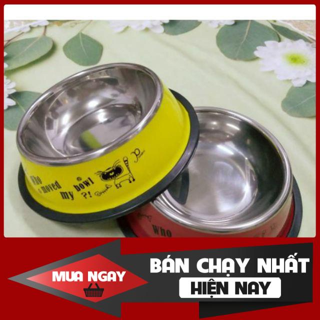 BÁT ĂN ĐÔI CHO THÚ CƯNG INOX CAO CẤP