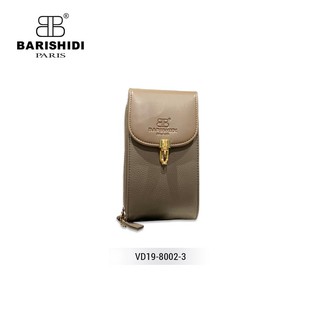 Ví Cầm Tay Kiểu Dọc Màu Ghi - [VD19-8002-3]