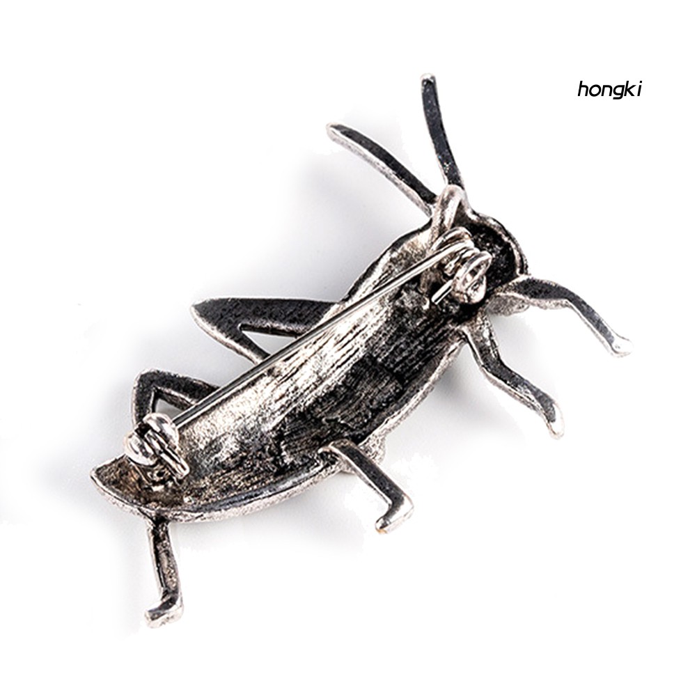 (Hàng Mới Về) Ghim Cài Áo Hình Côn Trùng Đính Đá Nhân Tạo Đẹp Mắt Cho Nữ