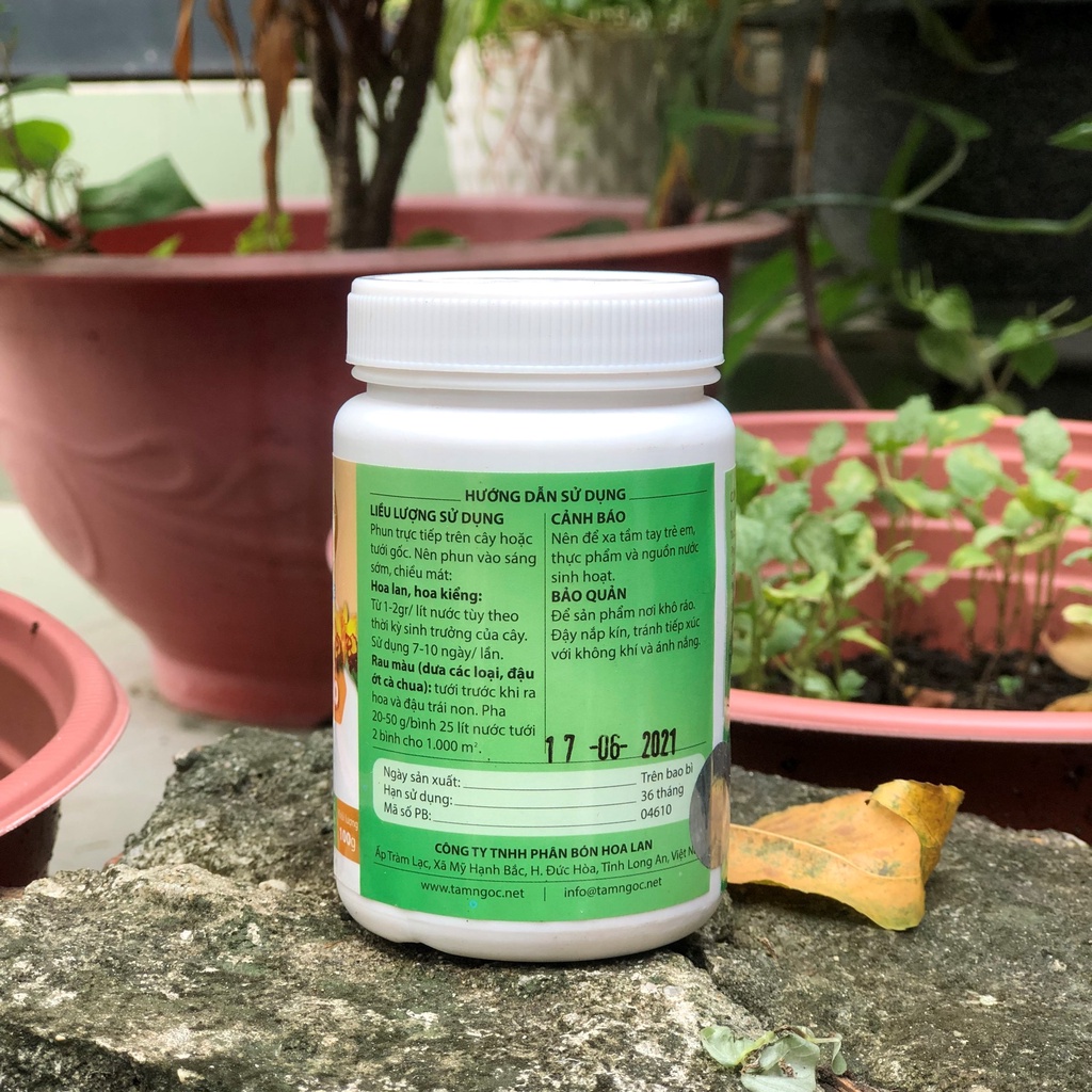 Phân Bón NPK Tám Ngọc -100g npk 10-55-10