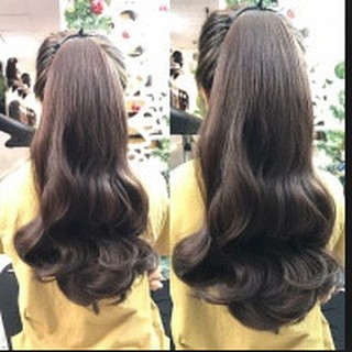 Tóc Cột Xoắn Đuôi Cao Cấp