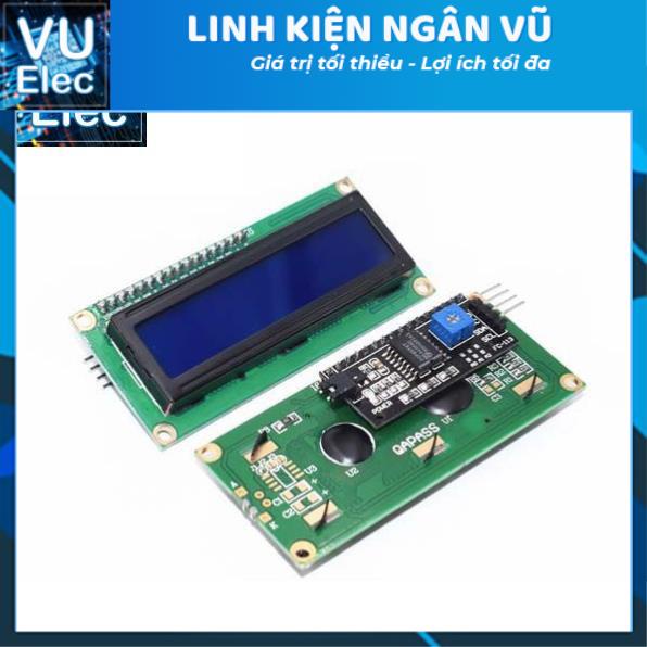 LCD1602 5V Xanh Lá, Xanh Dương
