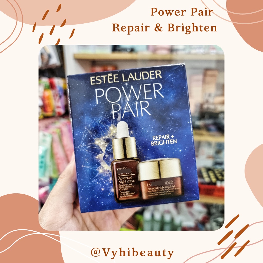 Set Estee Lauder mini siêu hời gồm serum 15ml và kem mắt + kem dưỡng ẩm