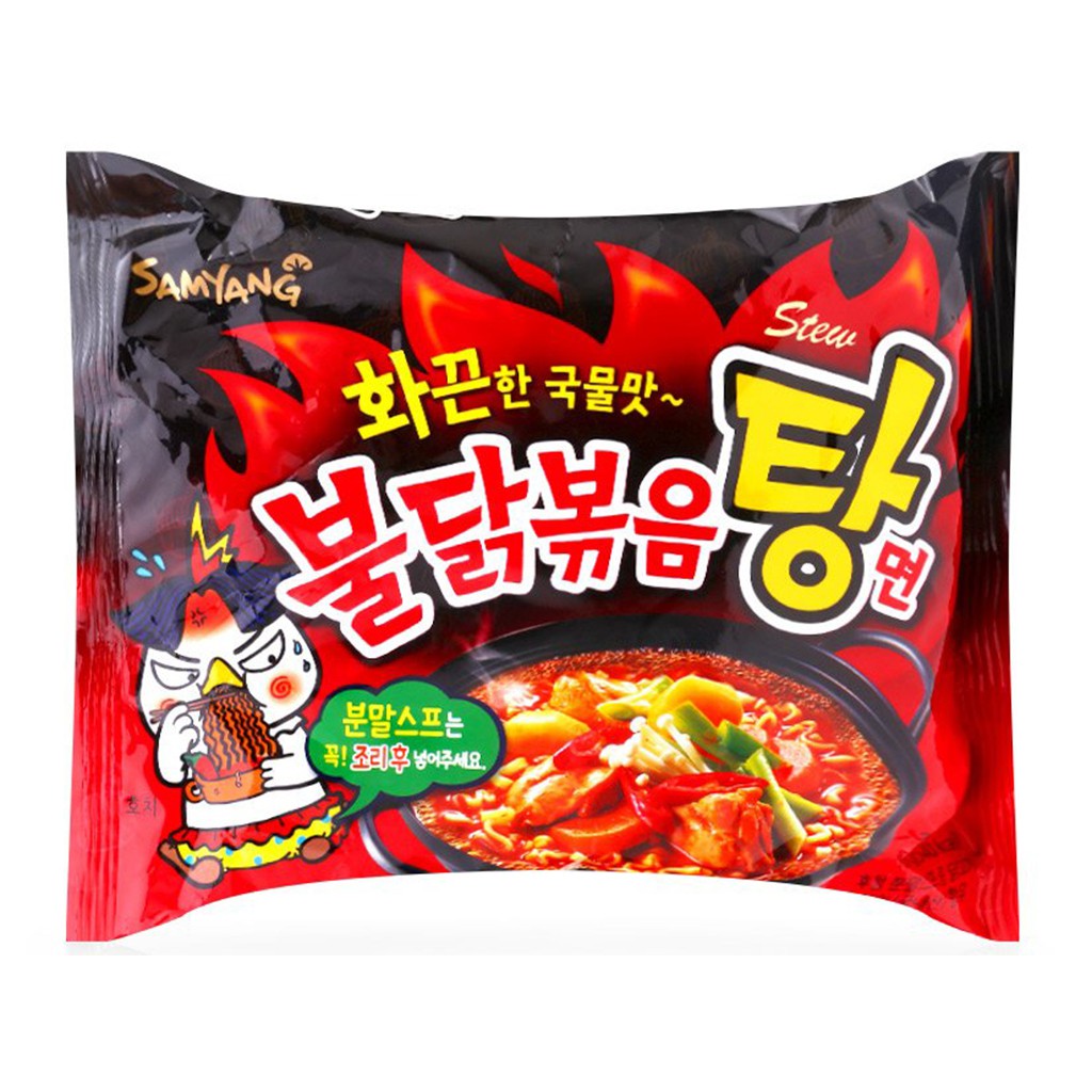 Mì gà cay SAMYANG 145gr- Lốc 5 gói