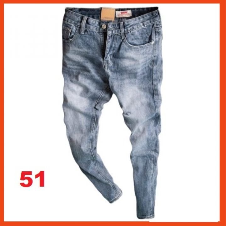 Quần Jean Nam Chất Co Giãn, Không Bai Màu, Dáng Ôm Body, Hit Hót  Thời Trang Phong Cách Tp_shop_87 ms8797