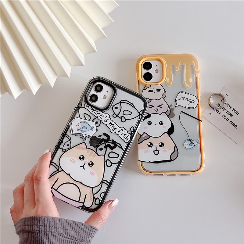 Ốp Điện Thoại Mềm Hình Shiba Inu 3 Trong 1 Cho iphone 13 12 Mini Pro Max 6 6s 7 8 Plus XR XS Max 11 Pro Max