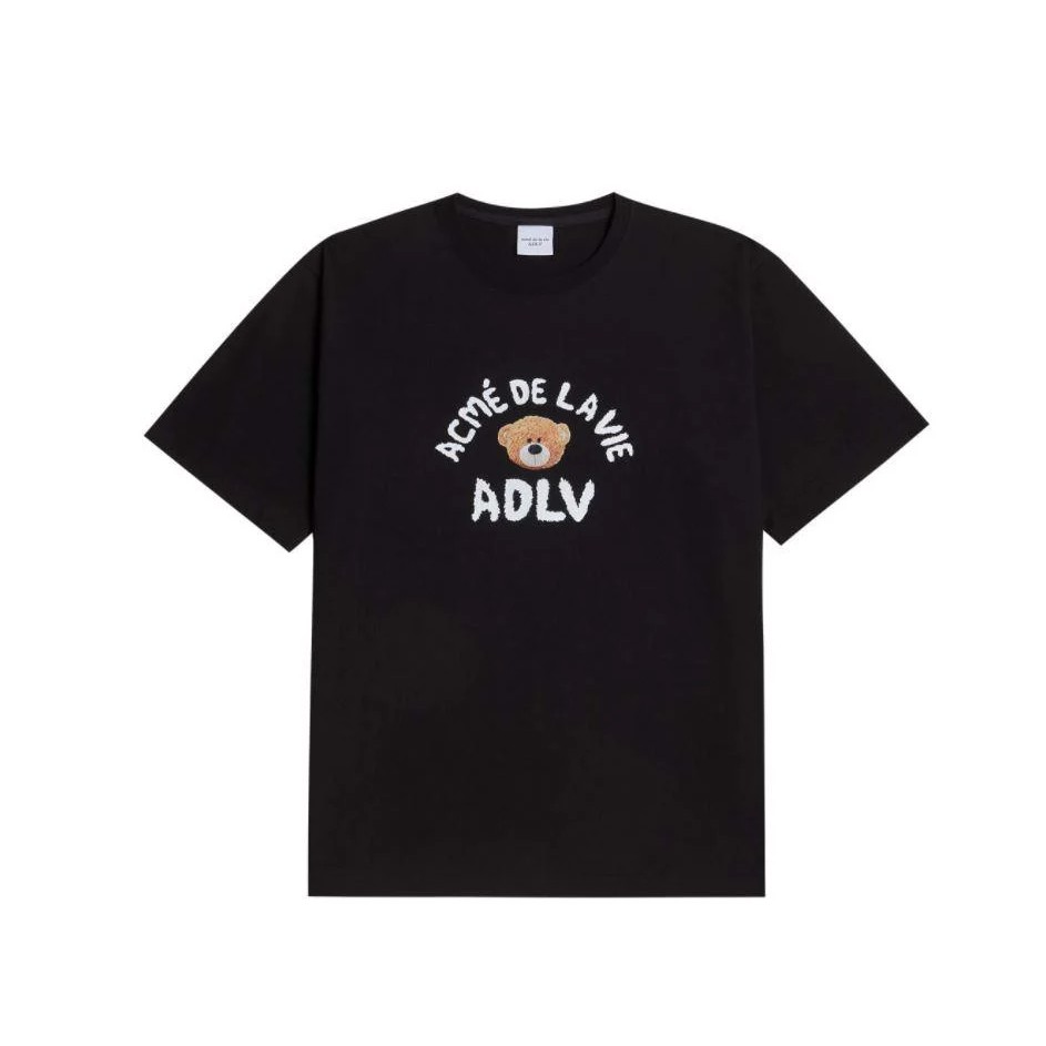 Unisex1999 TEDDY BEAR (BEAR DOLL) SHORT SLEEVE T-SHIRT BLACK, Áo Phông Unisex in hình A.D.L.V rất dễ phối đồ, oversize,,