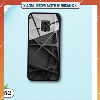 Ốp lưng kính cường lực cho điện thoại Xiaomi Redmi Note 9/ Redmi 10X