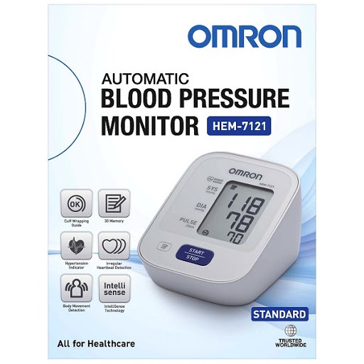 Máy đo huyết áp OMRON HEM 7121 - BÁC SĨ TẠI NHÀ CHO MỌI NGƯỜI