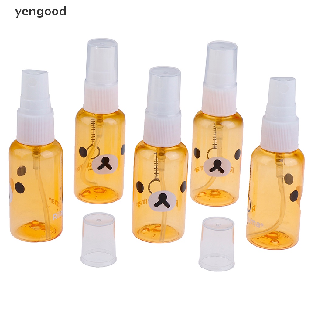 Set 5 Chai Nhựa Rỗng Dạng Xịt 30ml Đựng Mỹ Phẩm Tiện Dụng