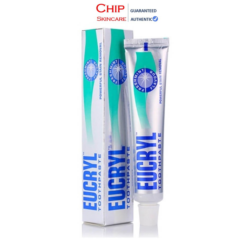 [Hàng Nhập Khẩu] Kem đánh răng Eucryl Freshmint Toothpaste 62g - Anh