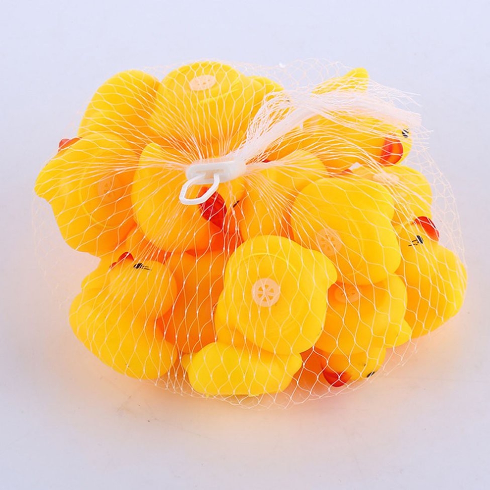 Đồ chơi thả bồn tắm túi lưới 12 thú bơi bóp kêu vui nhộn cho bé ngẫu nhiên