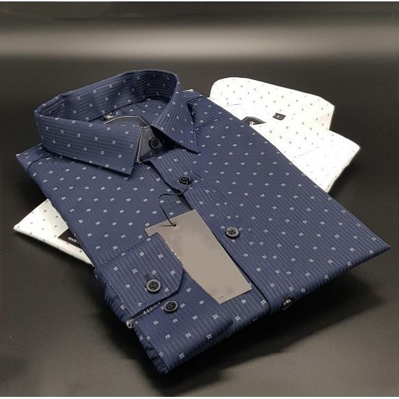 Áo Sơ Mi Nam Hoạ Tiết Chấm Bi, Áo Sơ Mi Nam Công Sở Cao Cấp Không Nhăn Không Phai Màu Hàng VNXK - KINGMAN STORE | BigBuy360 - bigbuy360.vn