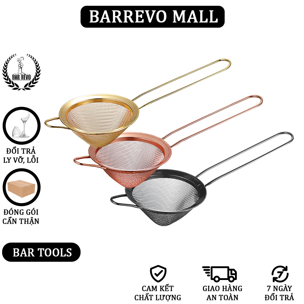 Double strainer - Lưới lọc kim loại 2 lớp - Dụng cụ bartender