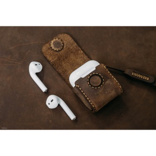 Bao da tai nghe airpods 1,2 airpods pro da thật Khacten