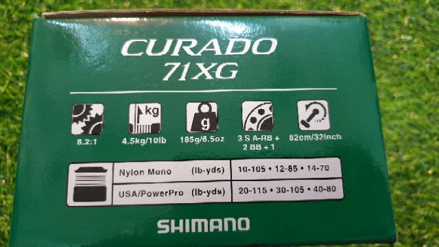 Máy Shimano Curado 71HG-XG