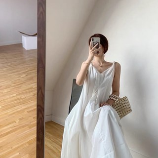 🎀 Váy 2 dây basic dáng dài ulzzang siêu sang chảnh