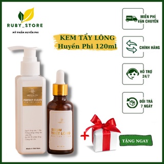 Kem Tẩy Lông Huyền Phi Triệt Sạch Bất Chấp các loại lông . Tặng kèm sẻum triệt lông Vĩnh viễn