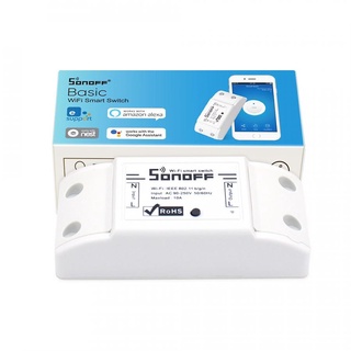 Công tắc điều khiển từ xa qua mạng wifi 3G / 4G Sonoff Basic công tắc thông minh sử dụng app eWelink cho android và iOS