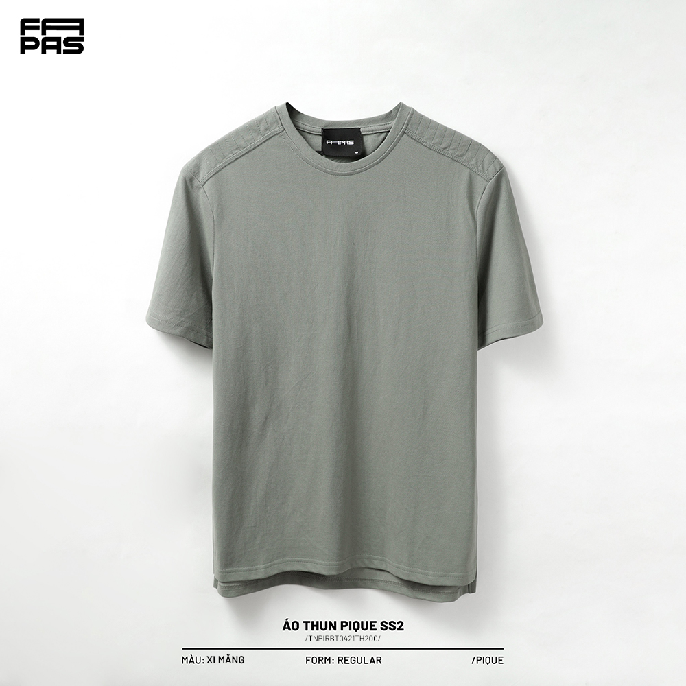 Áo Thun Pique FAPAS Regular SS2 | BigBuy360 - bigbuy360.vn