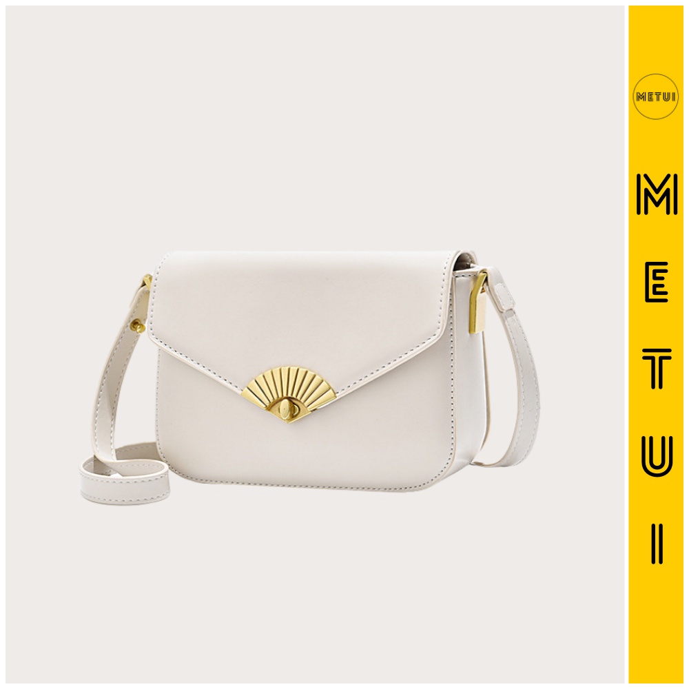 Túi xách nữ METUII túi đeo chéo cao cấp thiết kế trẻ trung kèm họa tiết đẹp mắt M53