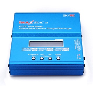  Bộ Sạc iMax B6 AC V2 Chính Hãng SKYRC Sạc Cân Bằng Và Đo Dung Lượng Pin Ắc Quy 