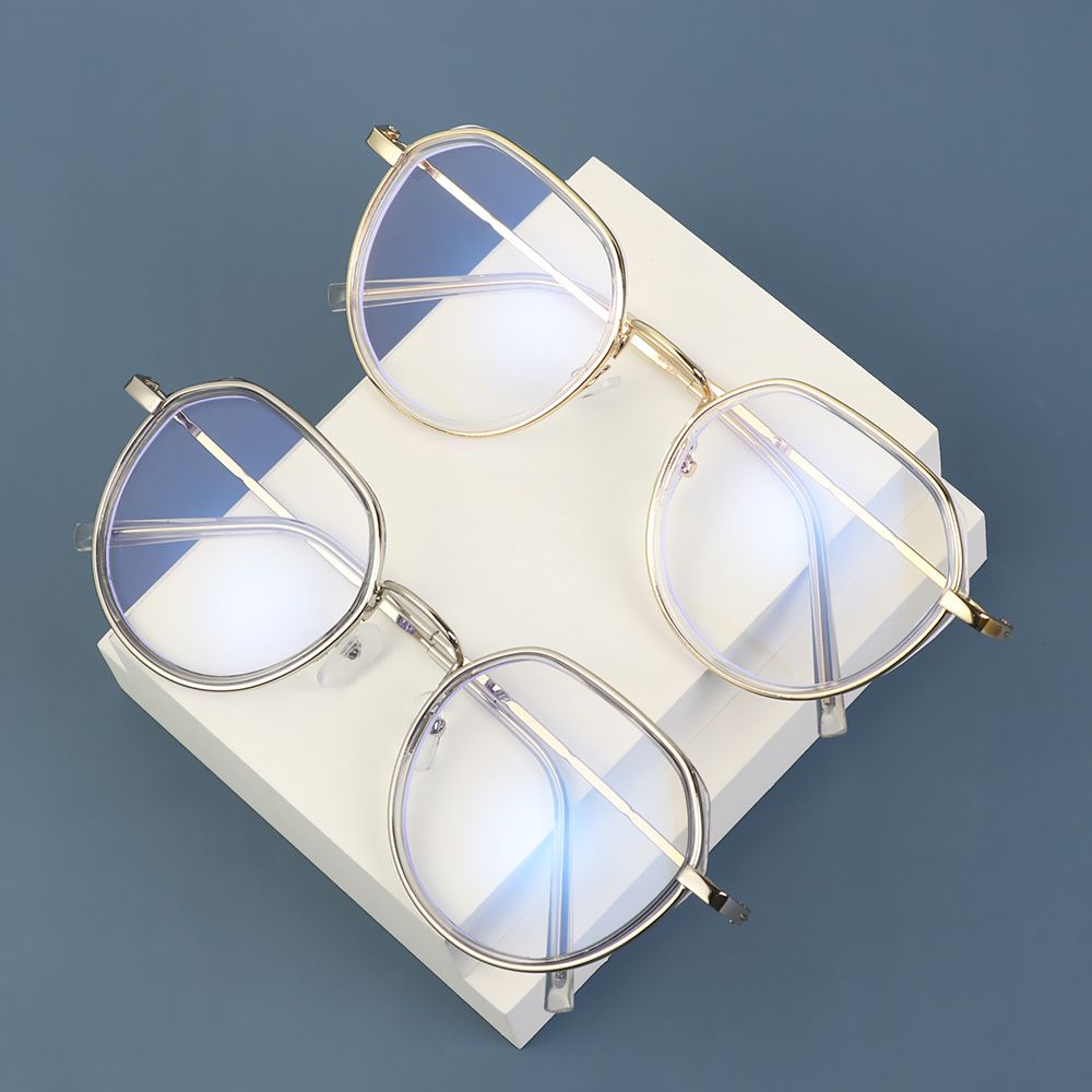 Mắt kính gọng tròn vintage thời trang
