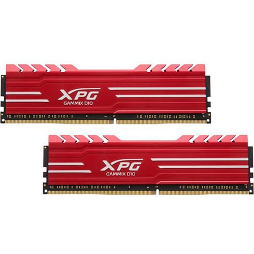 [Mã ELHA1503 giảm 5% đơn 3TR] Ram máy tính Adata 32GB (KIT 2 x 16GB) DDR4 Bus 3200MHz XPG GAMMIX D10 RED new chính hãng