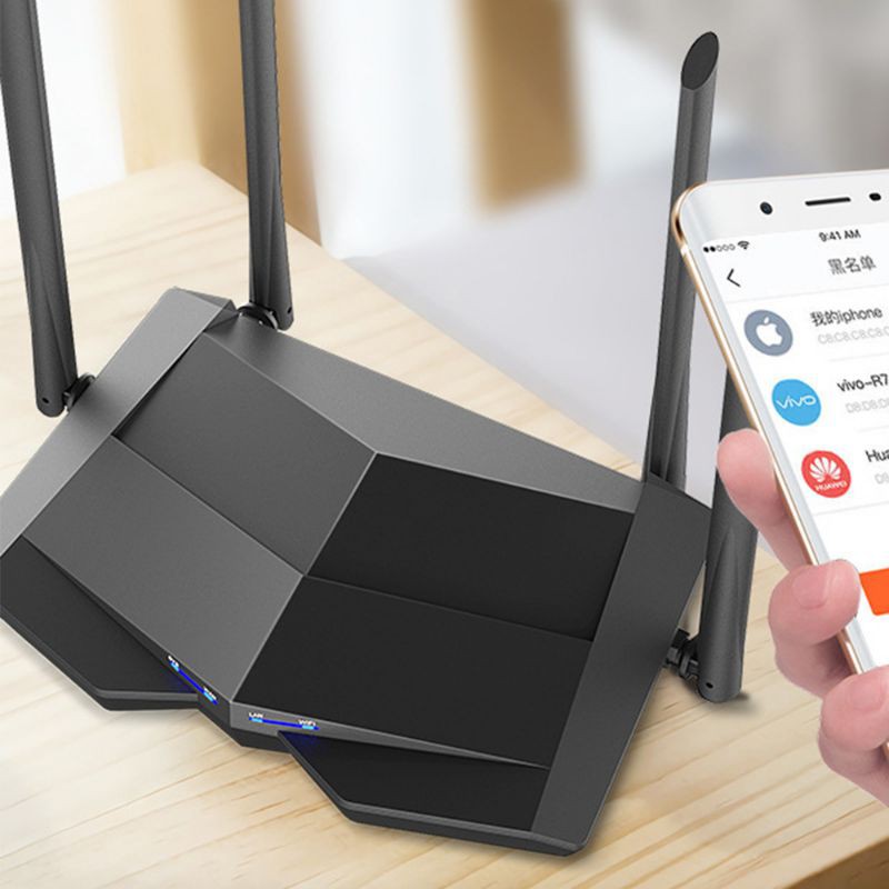 Bộ Phát Wifi Tenda AC10 Dual Band 2.4Ghz/5Ghz AC1200Mpbs Gigabit Wan/Lan/1000Mb