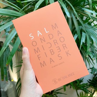 MẶT NẠ CÁ HỒI SALMON BEBALANCE DNA MICRO FIBER MASK CĂNG BÓNG, ĐÀN HỒI DA