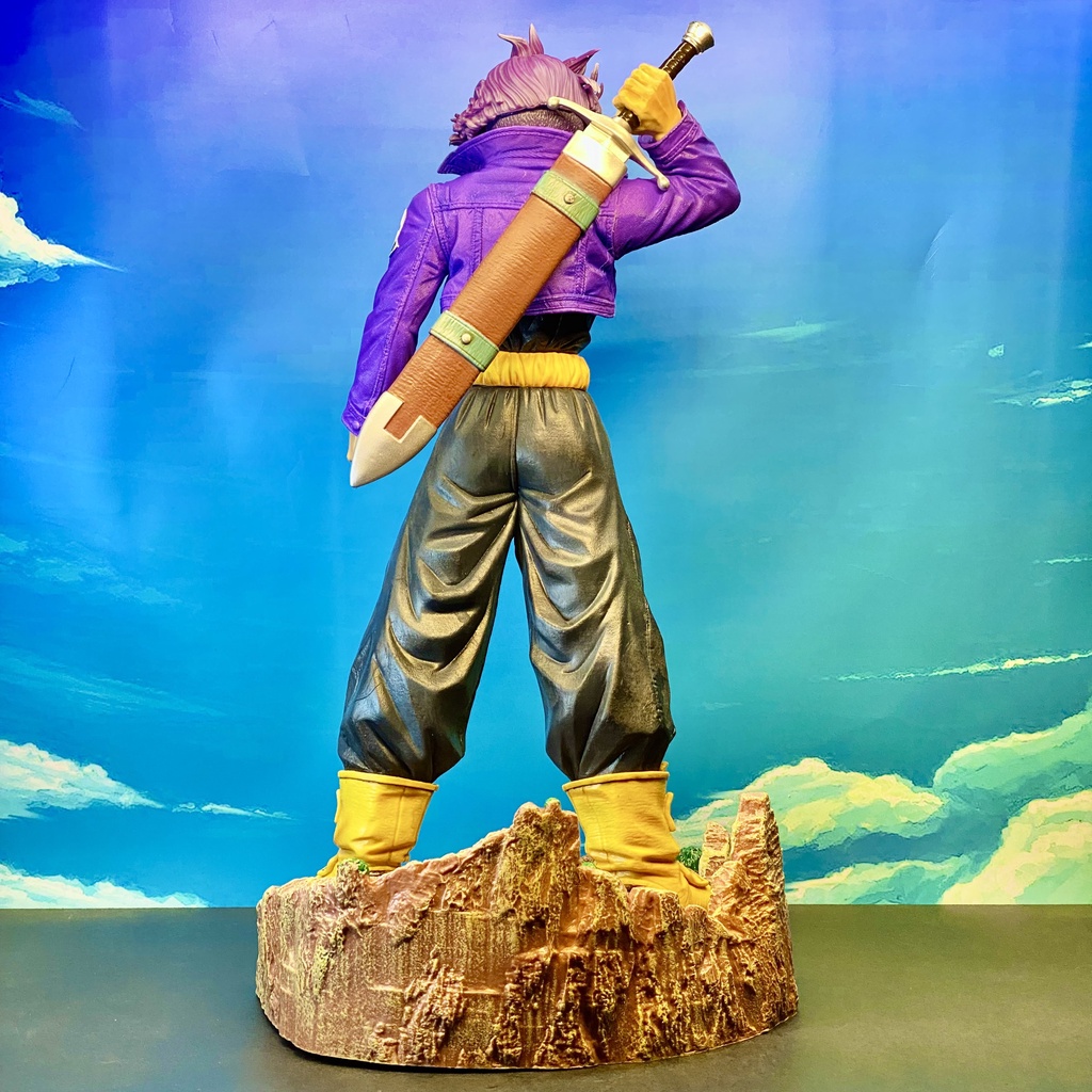 Mô hình Trunks siêu to cực nét cao 50cm - Trunks có 2 đầu thay thế - Mô hình dragon ball Trunks future