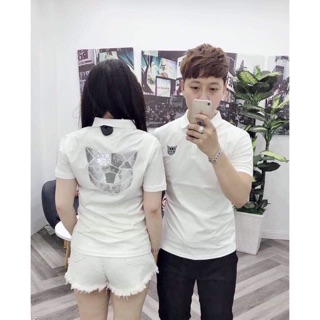 ÁO THUN NAM NỬ HÀN QUỐC CAO CẤP MÔ HÌNH SÓI 2 màu